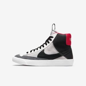 Nike Blazer Mid 77 SE Dance Older Otroci Superge Bela / Rdeča / Svetloba Siva / Črna | NK723EWG