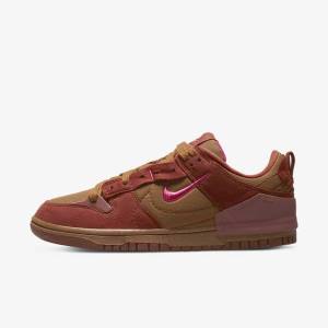 Nike Dunk Low Disrupt 2 Ženske Superge Rjav / Oranžna / Rdeča / Roza | NK480IQO