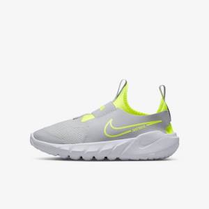 Nike Flex Runner 2 Older Road Otroci Tekaški Čevlji Siva / Modra | NK362URZ