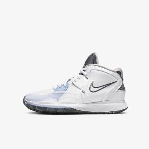 Nike Kyrie Infinity Older Otroci Košarkaški Copati Bela / Svetloba Modra / Siva | NK965PWG