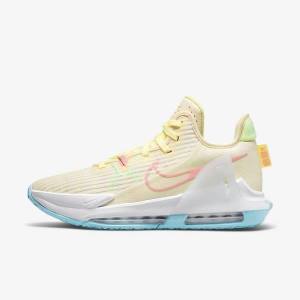 Nike LeBron Witness 6 Ženske Košarkaški Copati Zelena / Modra | NK038GRB