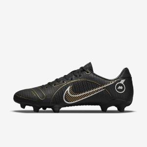 Nike Mercurial Vapor 14 Academy MG Multi-Ground Moški Nogometni Čevlji Črna / Kovinski Srebrna / Siva / Kovinski Zlato | NK507MQJ