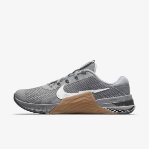 Nike Metcon 7 Moški Športni Copati Siva / Rjav / Temno Siva / Bela | NK120LNX