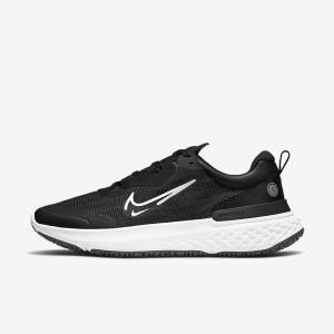 Nike React Miler 2 Shield Weatherised Road Moški Tekaški Čevlji Platina | NK149TKF