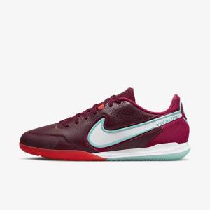 Nike React Tiempo Legend 9 Pro IC Indoor-Court Ženske Nogometni Čevlji Rdeča / Svetloba Rdeča / Bela | NK405BON