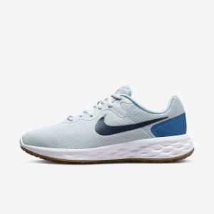 Nike Revolution 6 (Extra Wide) Moški Tekaški Čevlji Platina | NK516TPQ